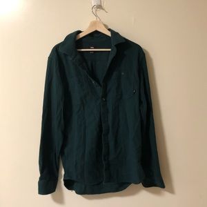 Vans dark green Shirt
